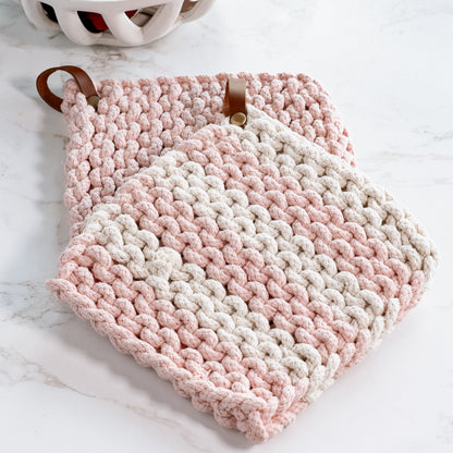 Chunky Knit Cotton Pot Holder