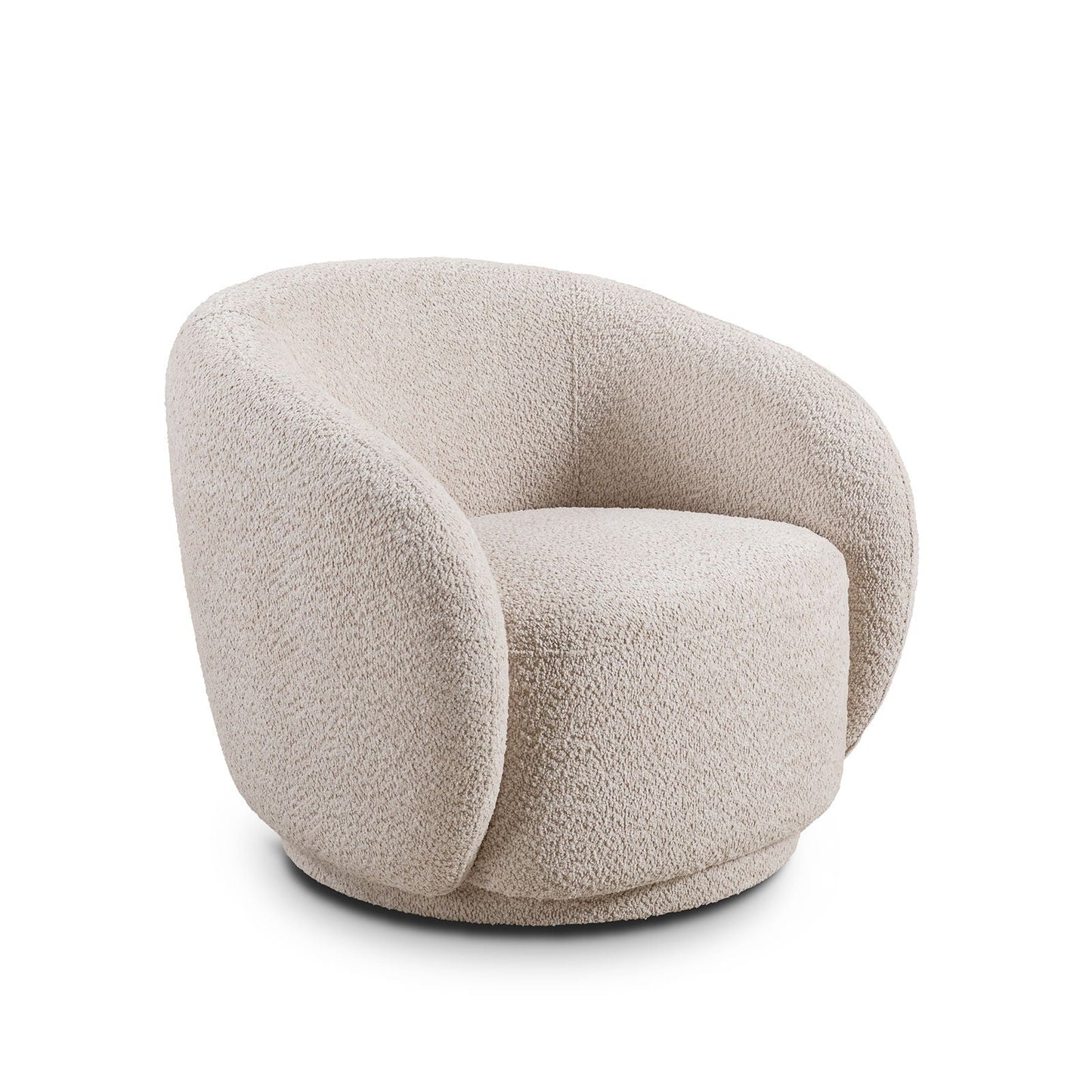 Swivel Accent Upholstered Barrel Chair