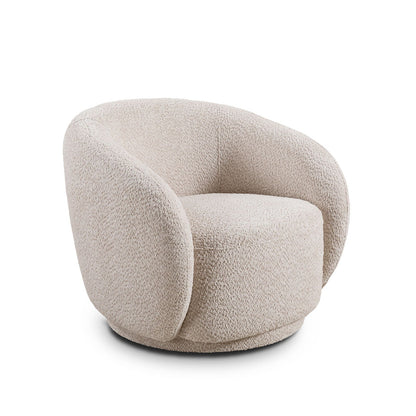 Swivel Accent Upholstered Barrel Chair