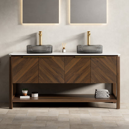 Indigo 60" Bathroom Vanity & Sink