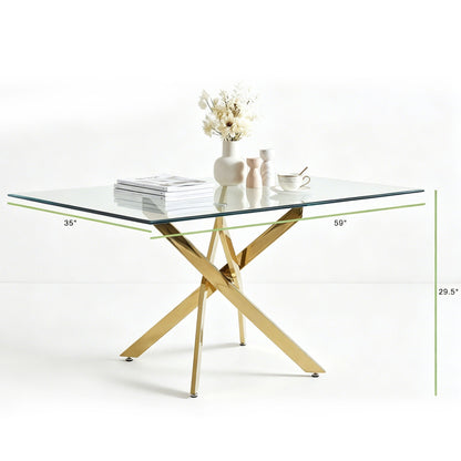 Modern Rectangular Table For Dining Room