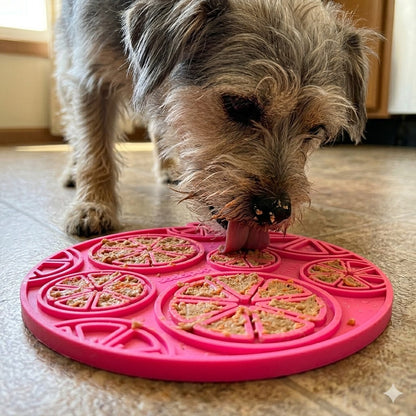 Citrus Design eMat - Enrichment Lick Mat For Dogs and Cats - with Suction Cups | USA Made