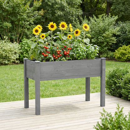 Elevated Raised Garden Bed For Outdoor