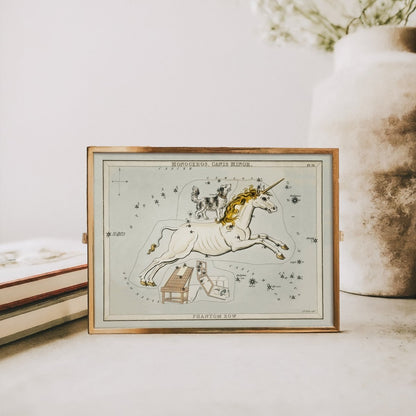 “Monoceros Constellation” Unicorn Art Print