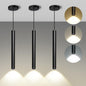 Modern Pendant Light Fixtures 3-Pack | Dimmable LED Kitchen Island Lighting, 2700K-6000K Adjustable, 15" Hanging Ceiling Lights