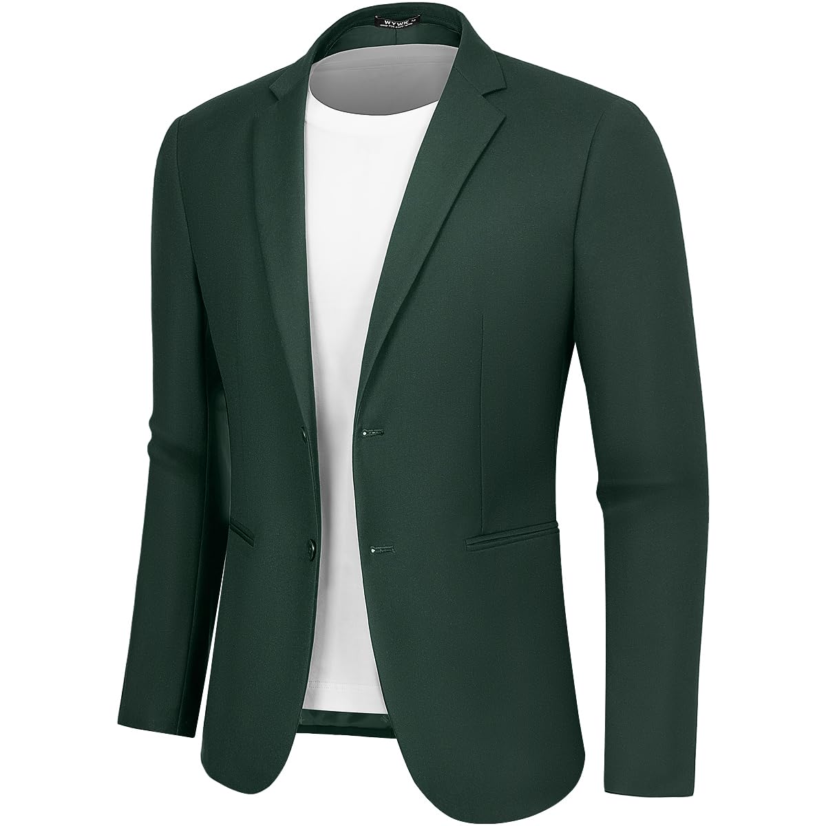 WYWK Men's Causal Suit Jacket Slim Fit
