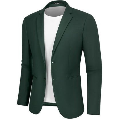 WYWK Men's Causal Suit Jacket Slim Fit
