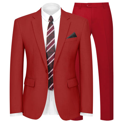 WYWK Men's Classic 2-piece Formal Suit