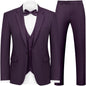 WYWK Men's Classic Three-piece Formal Suit