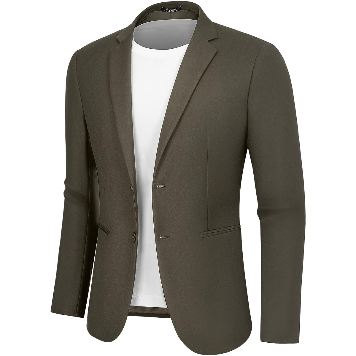 WYWK Men's Causal Suit Jacket Slim Fit