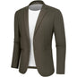 WYWK Men's Causal Suit Jacket Slim Fit