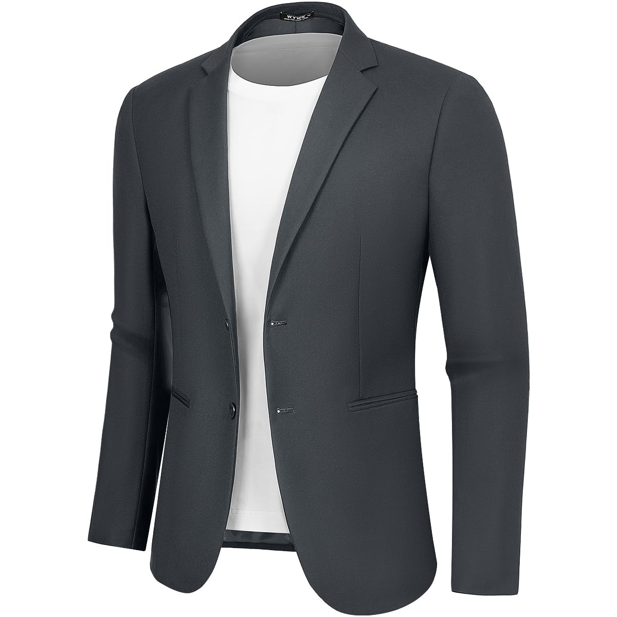 WYWK Men's Causal Suit Jacket Slim Fit