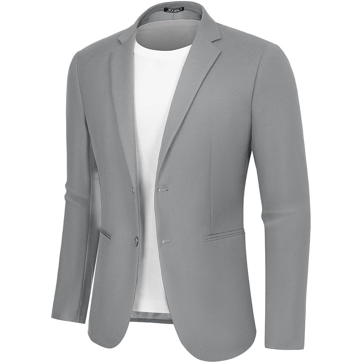 WYWK Men's Causal Suit Jacket Slim Fit