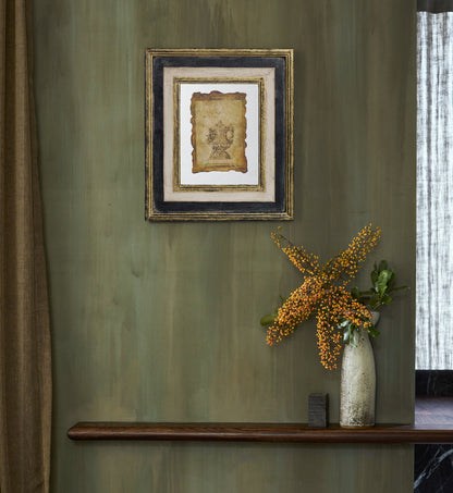 Lucian Framed Antiqued Sculpture Print - 2 Piece