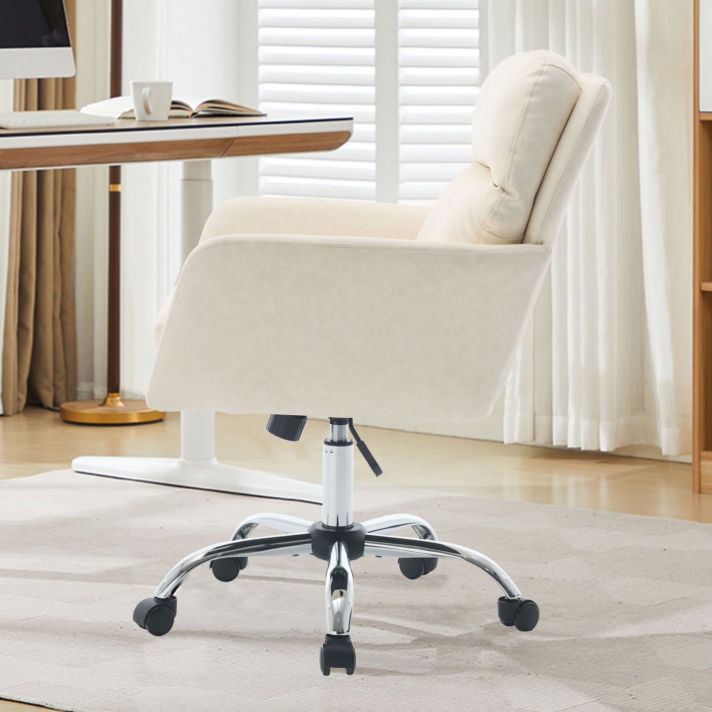 Office Chair With Adjustable Height, Ergonomic Design