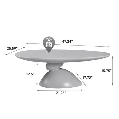 Lucky Stone Shaped Table