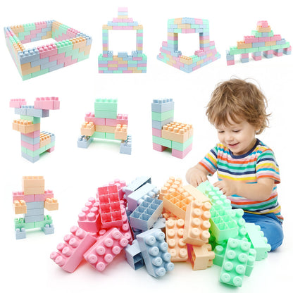 64 pcs Building Blocks for Toddlers Educational Toy