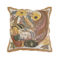 Embroidered Cornucopia Pillow