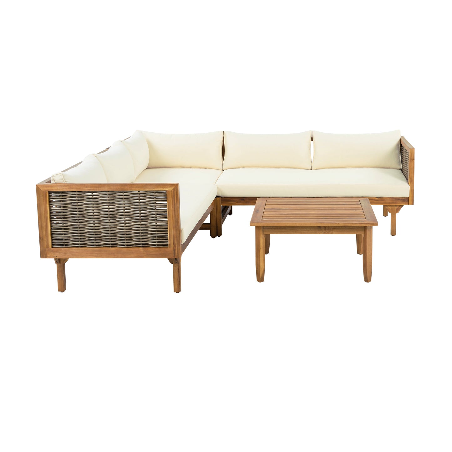 Sectional Seating Group With Waterproof Cushions