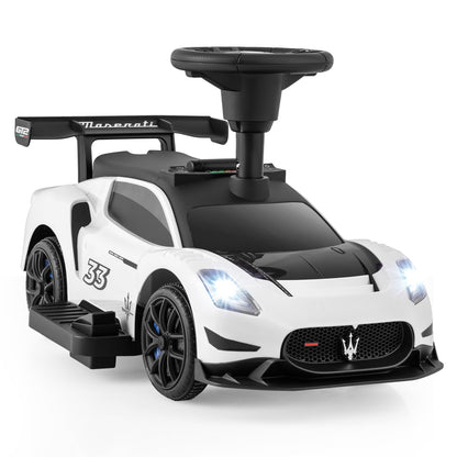 6V Electric Kids Ride on Push Car Maserati Licensed with Foot Pedal and Music