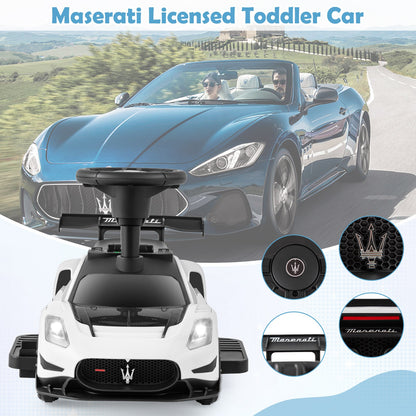 6V Electric Kids Ride on Push Car Maserati Licensed with Foot Pedal and Music