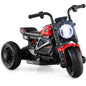 6V Kids Electric Motorcycle with LED Headlight and Music for Toddlers Aged 3-5
