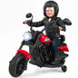 6V Kids Motorcycle with Headlight and Music and Training Wheels