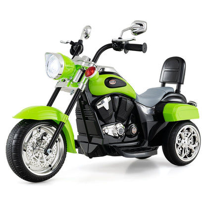 3-Wheel Electric Motorcycle Ride-On Toy for Toddlers 3+