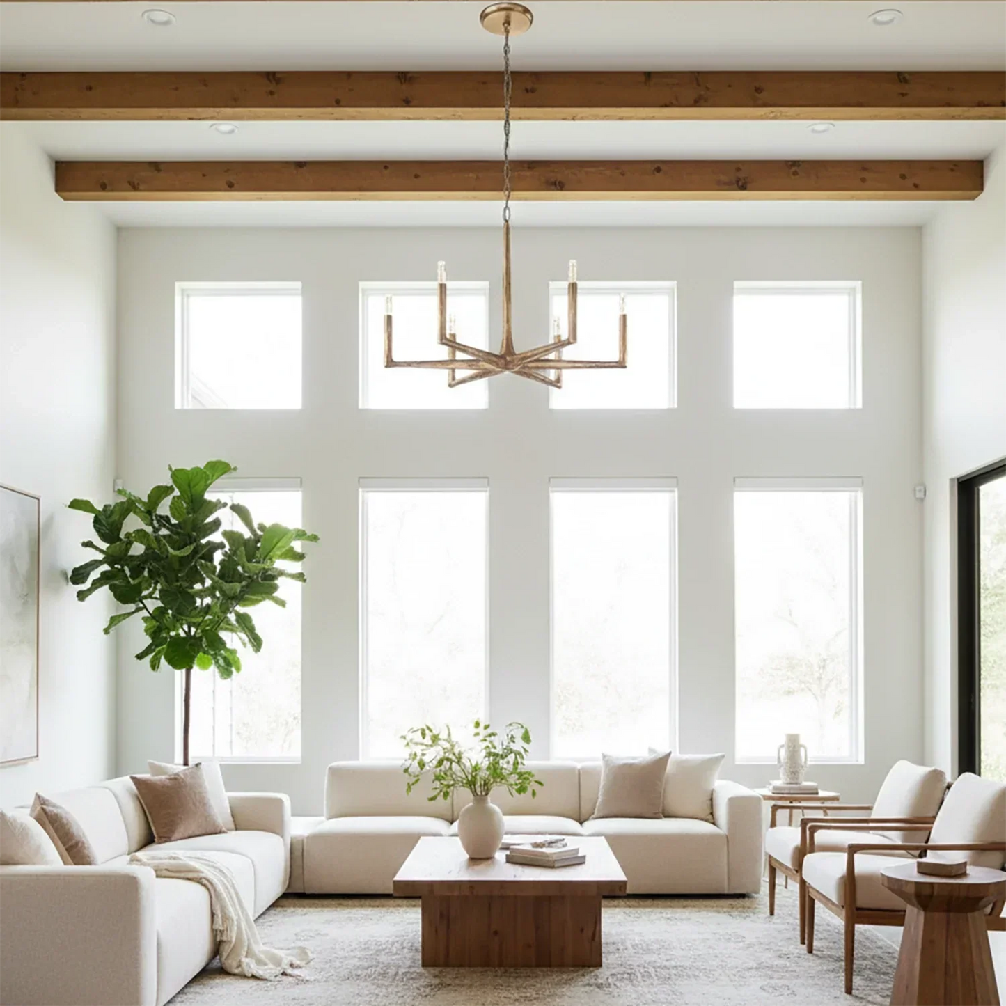 Avarit Forged Round Chandelier