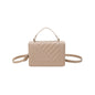 Dazzling Bags For Women Chain Crossbody Bags In Pu Leather Female Fashionable Shoulder Bag Ladies Handbags  Simple Messenger Bag Casual Indentation Western Style Portable Women