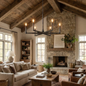 Avarit Forged Round Chandelier