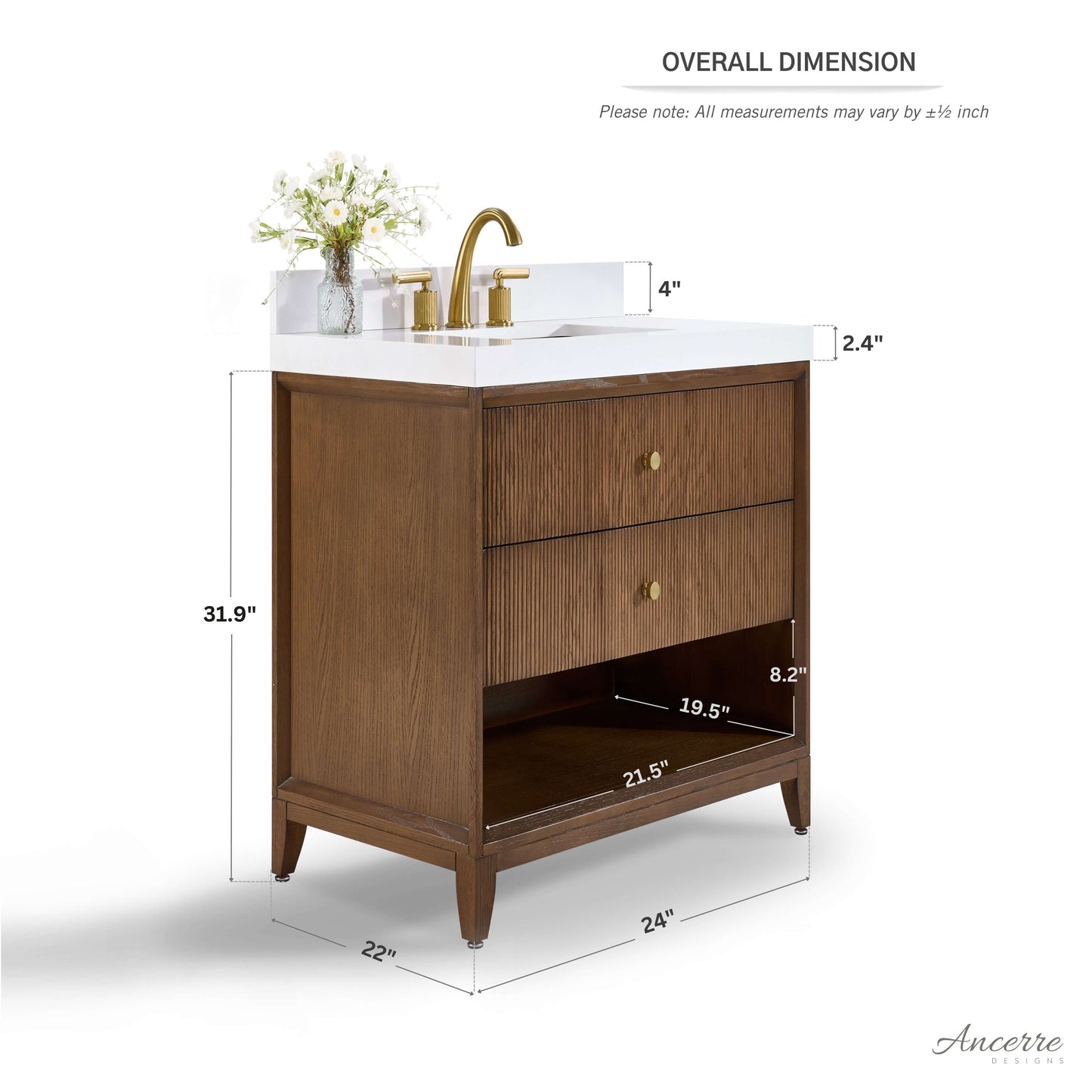 Momo 24" Bath Vanity Set