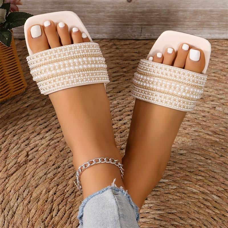 Modern Woman Black Bright Diamond Sandals Open Toe High Heels Women Slippers Party Dress Shoes Sandals Heels For Women Ankle Strap Low Block Heel Cute Dressy Sandals