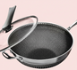 13.3″ Stainless Steel Wok Pan with Lid & Spatula – Nonstick – All Cooktops