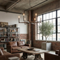 Avarit Forged Round Chandelier
