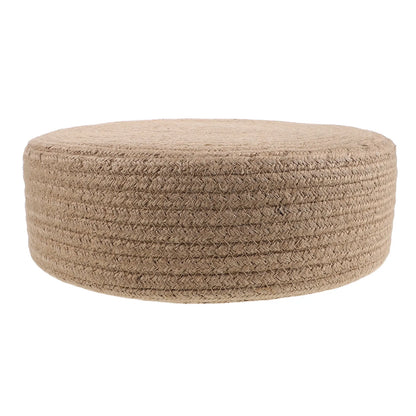 2Pack Japanese Tatami Floor Cushion Round Handwoven Natural Straw Meditation Pillow for Yoga Prayer Zen Sitting Tea Ceremony
