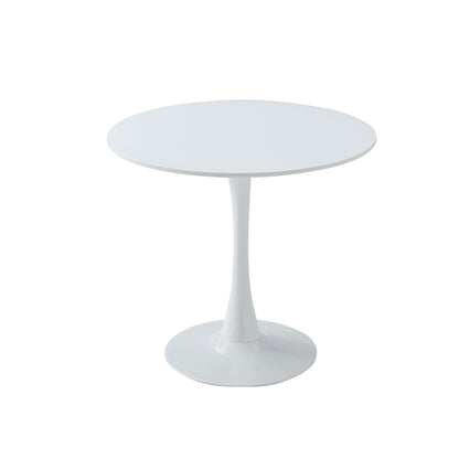 Round Dining Table With Tulip Style Base
