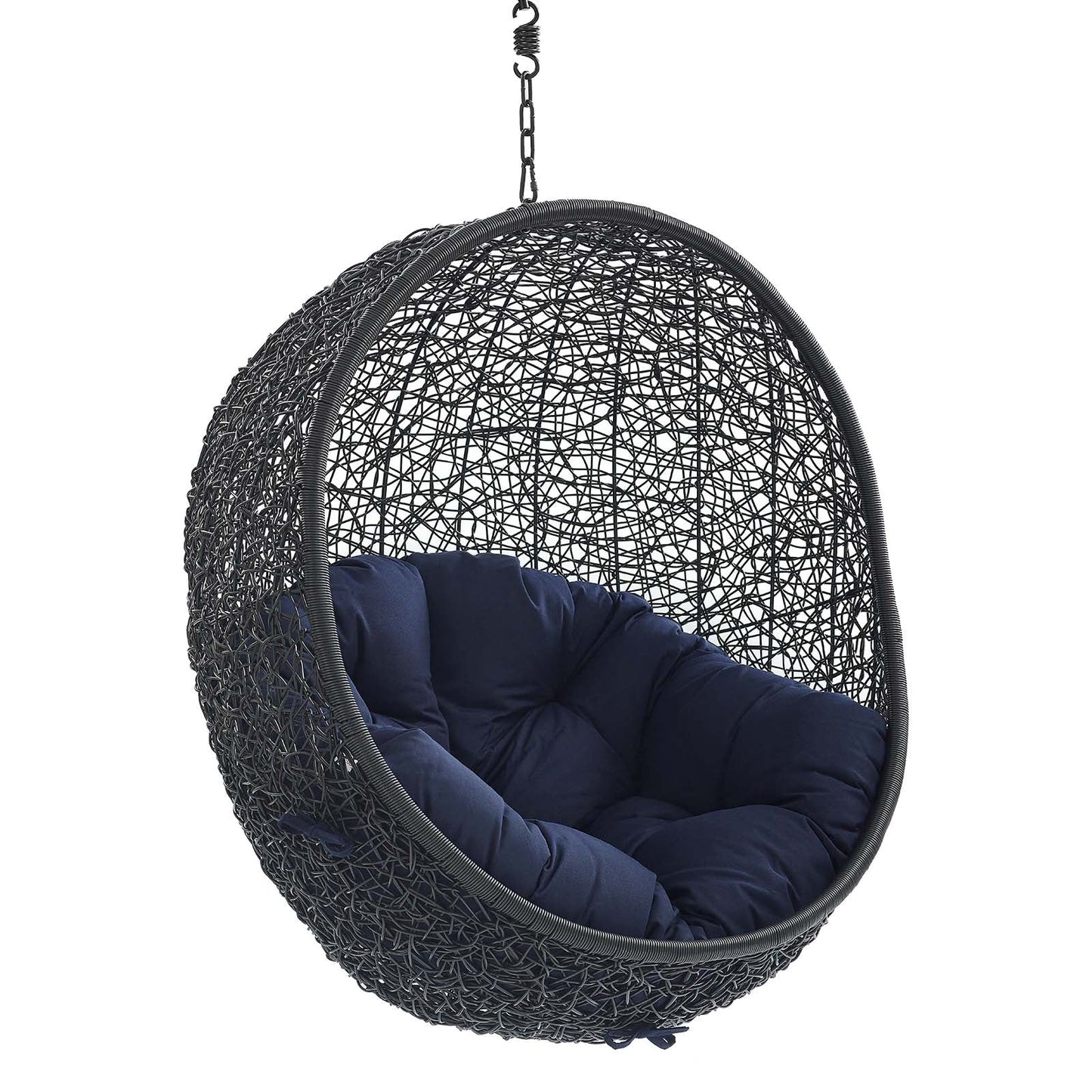 Encase Sunbrella¨ Fabric Swing Outdoor Patio Lounge Chair Without Stand by Modway