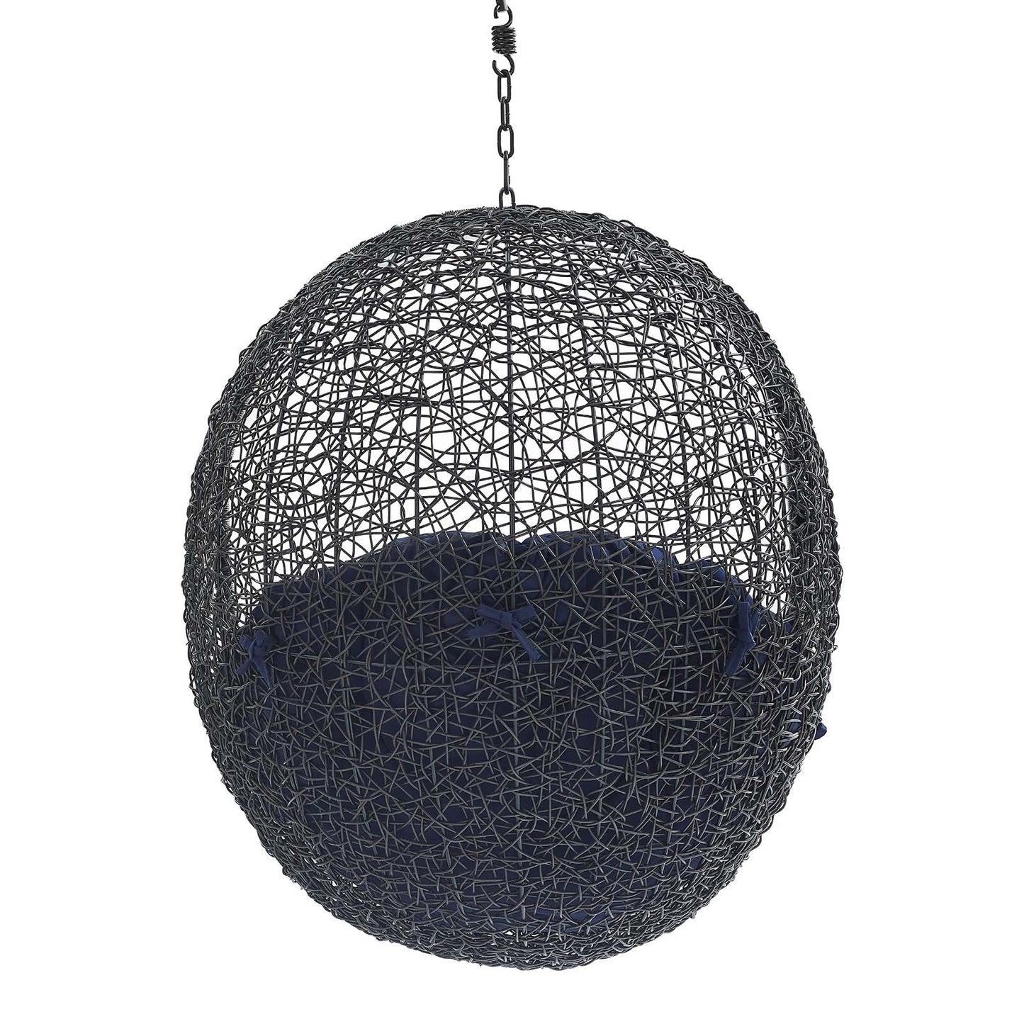 Encase Sunbrella¨ Fabric Swing Outdoor Patio Lounge Chair Without Stand by Modway