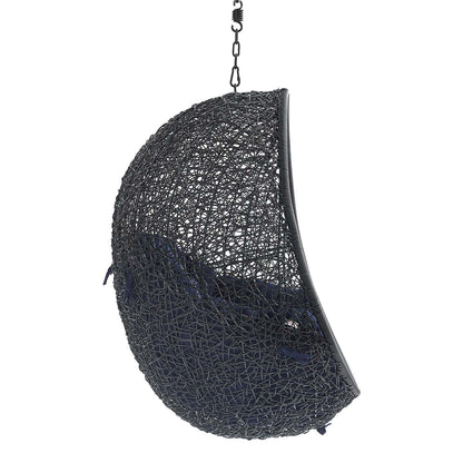 Encase Sunbrella¨ Fabric Swing Outdoor Patio Lounge Chair Without Stand by Modway