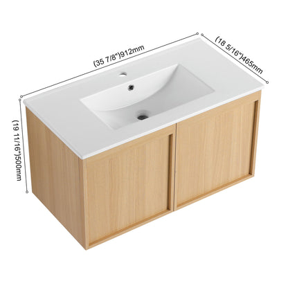 Floating Bathroom Vanity With Sink Combo