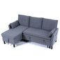 L-Shaped Reversible Chaise Sectional Sofa With Storage