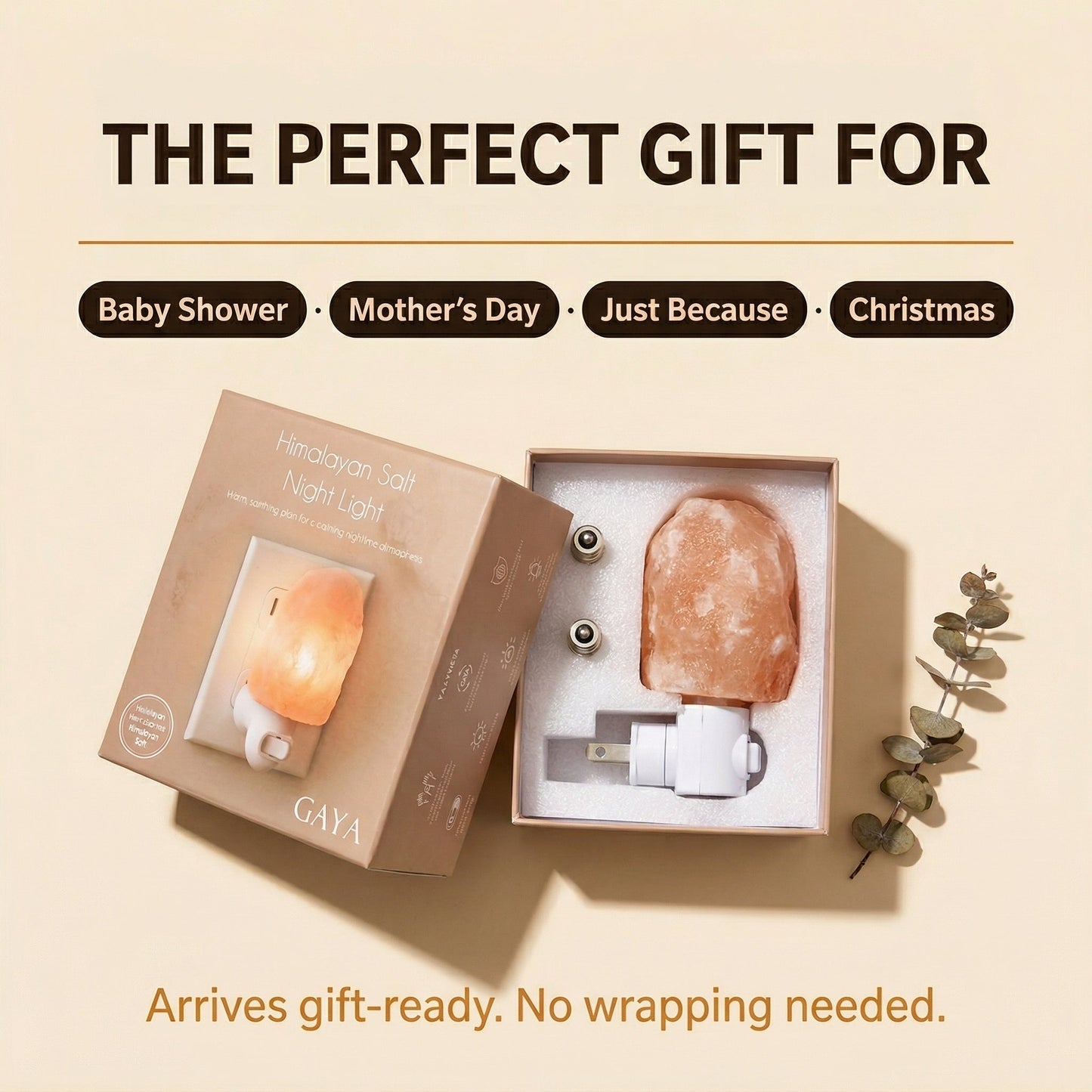 GAYA™ Himalayan Salt Night Light