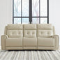 Alabaster Collection Top Grain Leather Power Recliners