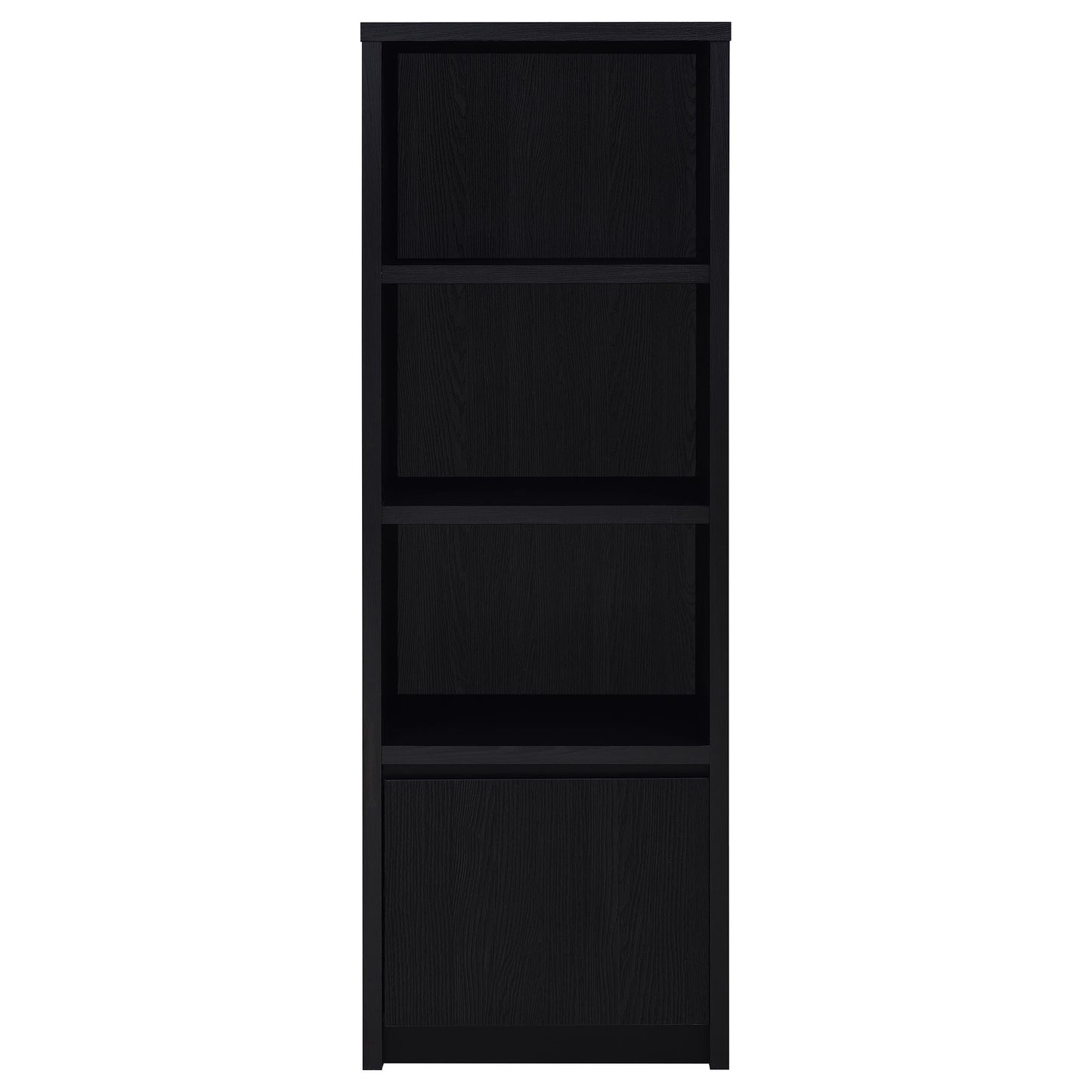 Winfield 3-shelf Media Tower Entertainment Pier Black