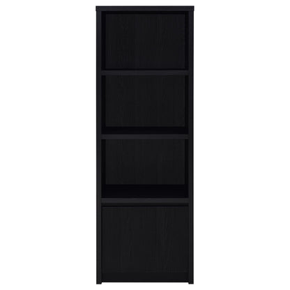 Winfield 3-shelf Media Tower Entertainment Pier Black