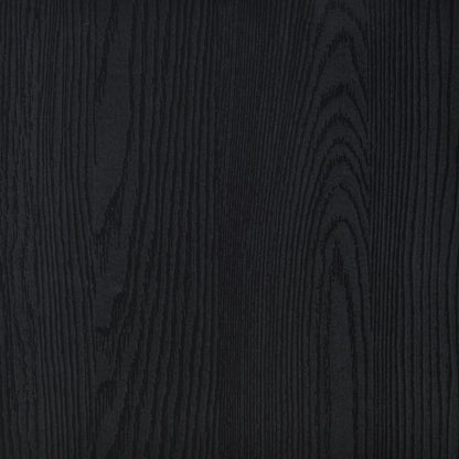 Knapp Engineered Wood Square Side End Table Black