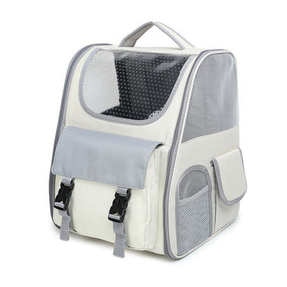 Breathable Transparent Outdoor Pet Backpack For Cats And Dogs