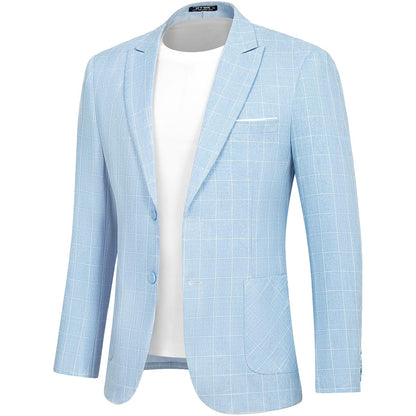 WYWK Men's Casual Suit Jacket for Spring and Summer