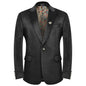 WYWK Men's Velvet Blazer For Dinner Party Wedding Prom Party